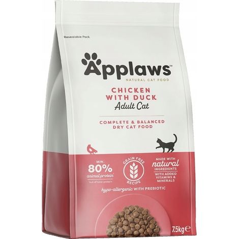 APPLAWS CAT Huhn und Ente - Huhn und Ente 7,5 kg (1/2)
