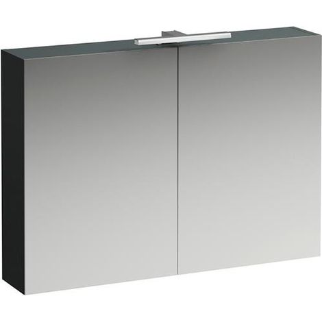 Armoire à miroir FRAME 25 700x1000x185mm gris signalisation