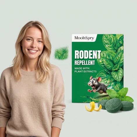 Rodent repellent for garages, warehouses, and indoor use slow-release formula for rodent control in homes and shops pest control. -- 24pcs (1/5)