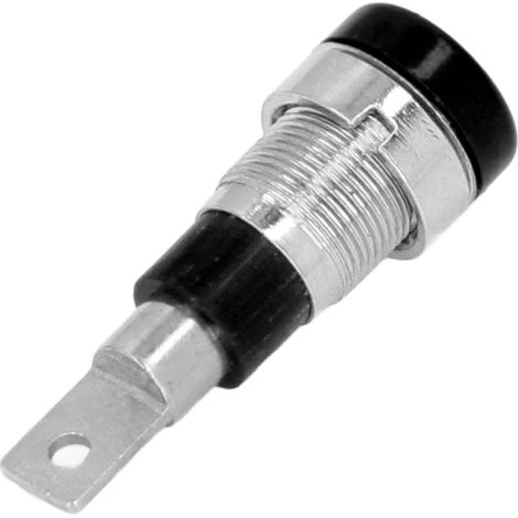 10er-Packung 4-mm-Bananenstecker, hervorragende Leistung, lange Lebensdauer, schwarze elektrische Verbindungswerkzeuge (1/5)