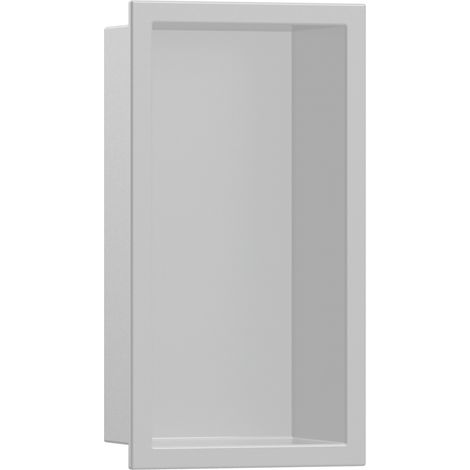 nicchia da parete XtraStoris Original con cornice, grigio cemento 300x150x100mm (1/5)