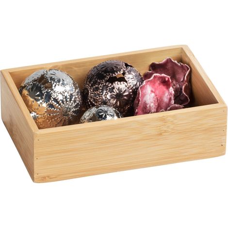 TERRA Organisateur de salle de bain, taille S, bambou, (1/5)