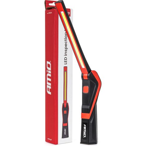 Lampada di ispezione a LED COB con magnete 5W 2600mAh 500lm amio-04504 (1/5)