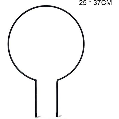 Support métallique antirouille pour plantes grimpantes, support à fleurs, décoration créative pour jardins extérieurs (1/5)