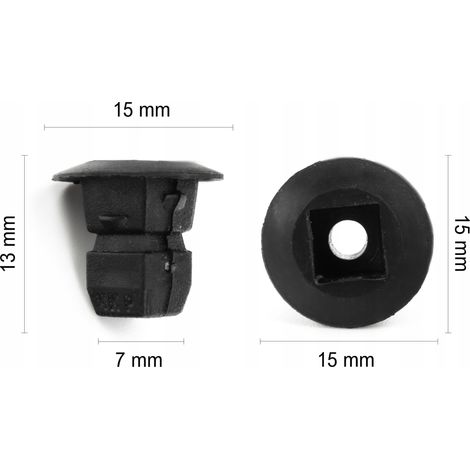 1X clip perno boccola passaruota audi seat skoda vw (1/5)