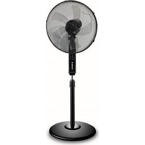 VENTILATEUR SUR PIED CONNECTE WIFI NOIR (1/4)