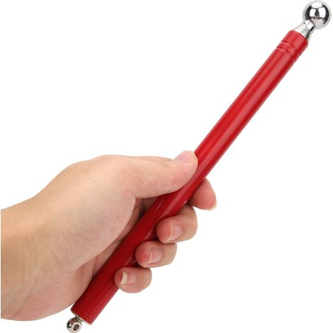 Marteau d'inspection télescopique en acier inoxydable pour le contrôle des murs carrelés, 130 cm (1/5)