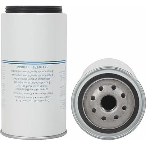 Öl-Wasser-Abscheider-Filterelement für Stromaggregat 11110668, Einschraub-Kraftstofffilterelement Dieselfilter für Bagger (einteilig) (1/5)