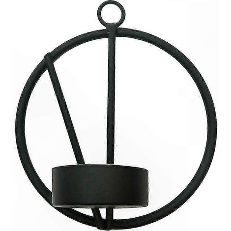 Goldener, wandmontierter Kerzenhalter aus Metall, geometrisches Design für Teelichter, Dekoration für Wohnzimmer, Schlafzimmer, Badezimmer und Tisch (1/4)