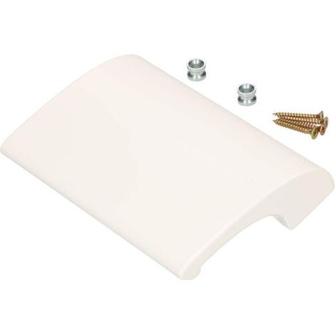 5907465928786 Poignée de porte de balcon Blanc RAL 9016 82 x 49 x 21 mm (1/5)