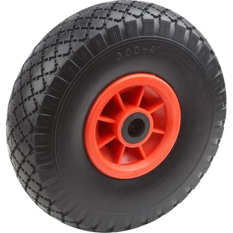 Meister, Ruota da carrello da trasporto per sacchi "Pannensicher" 260 mm PVC, 810810 (1/4)