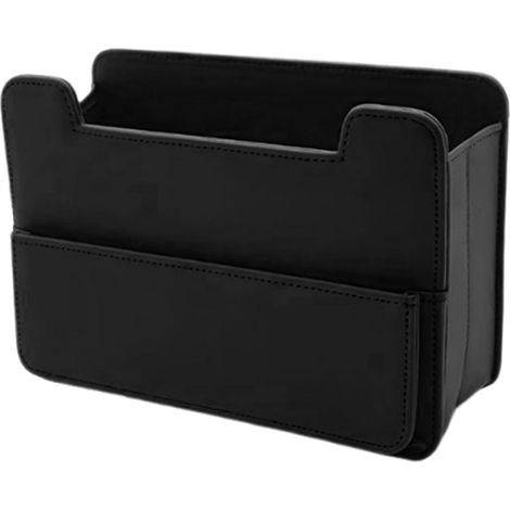Organisateur de portière Support Téléphone Boîte Rangement Pliable Range-voiture, poubelle et boîte de rangement Organisation (1/5)