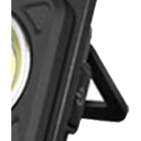 Lampe porte-clés COB, type C, mini lampe de travail portable pour le camping et les activités de plein air, noire. (1/5)