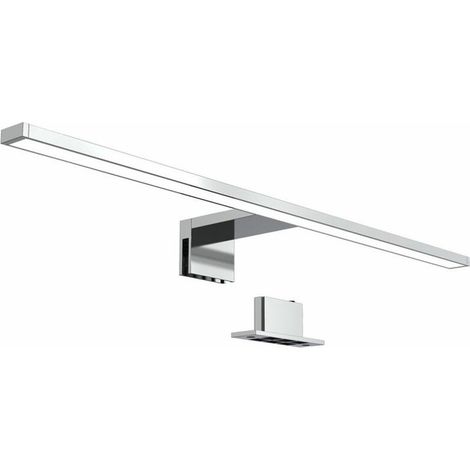 Lampe miroir LED 5W chrome 4000K IP44 300mm, applique salle bain (1/4)