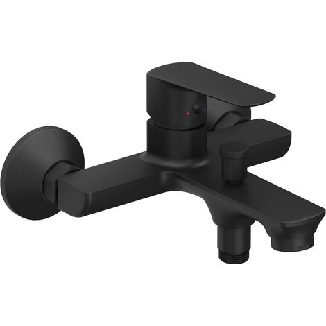 Ravak Life - Badewannenarmatur, schwarz X070479