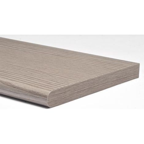 MENSOLA MELAMINICA CM 60X20 MM 18 STONDATO ROVERE GRIGIO