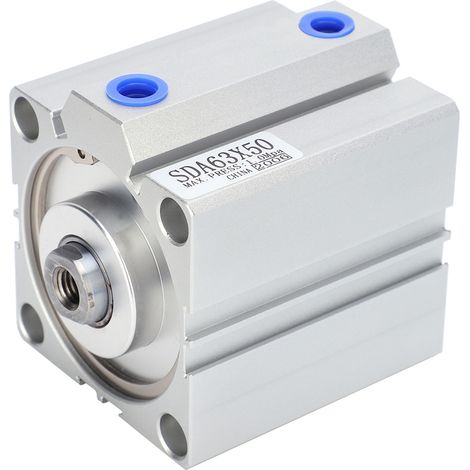 Dünnluftzylinder aus Edelstahl, pneumatische Komponente, Durchmesser 63 mm, Hub 50 mm, SDA63X50 (1/5)