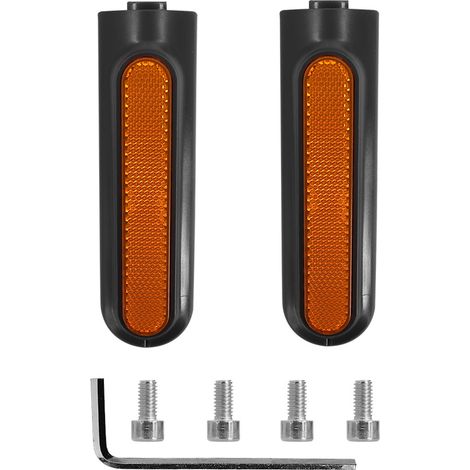 Compatible with the Xiaomi 4 Pro electric scooter, decorative side cover for rear wheel reflector with screw key