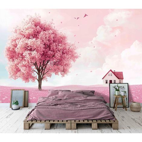 Fototapete Baum, für Kinderzimmer, 150 x 105 cm – Komplettset inkl. Kleister & Anleitung (1/5)