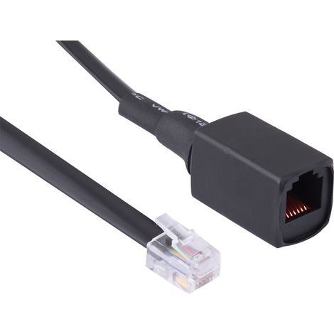 Câble d'extension micro main 1,5 m 6 broches détachable pour talkie-walkie Yaesu (1/5)