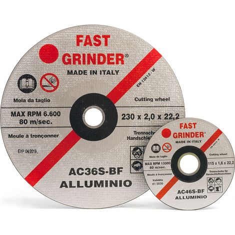 Mole Taglio MCA 230x3.2x22 A30N Alluminio - Metalli teneri e intasanti - Rosver - Conf.25pz