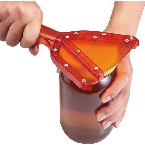 Ouvre-bocal pour mains faibles et arthrite. ouvre-bocal facile à dévisser. gadget de cuisine unique. ouvre-bocal idéal pour les seniors (1/4)