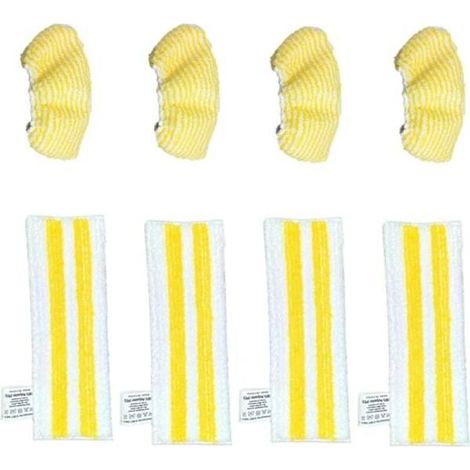 Chiffons de nettoyage compatibles avec l'aspirateur à main Karcher SC2 SC3 SC4 SC5, housse de nettoyage en microfibre, accessoires pour balai vapeur (1/4)