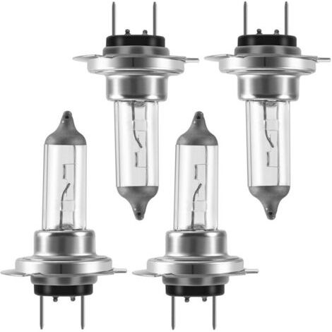 4 Ampoules de Phare Voiture H7 12V / 55W Halogène Lampe Standard