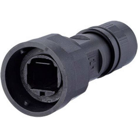 Industry IP67 V1 Metz Connect 1401015002KE RJ45 Capot passe-câble noir 1 pc(s) X378181