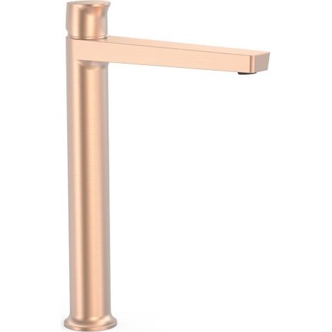 Mitigeur XL pour lavabo Project Or Rose Mat 24K - TRES 22180402OPM