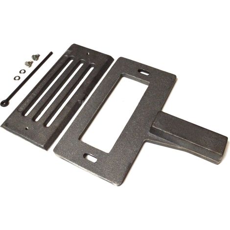 Grille à cendres pour poêles à cheminée Karis de Königshütte - fonte - dimensions d'encastrement parfaitement adaptées