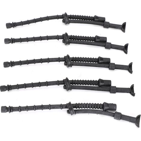 Tuyau Carburant Caoutchouc - Compatible MS200T - Pour Débroussailleuse Jardin - Lot De 5 Pièces (1/5)