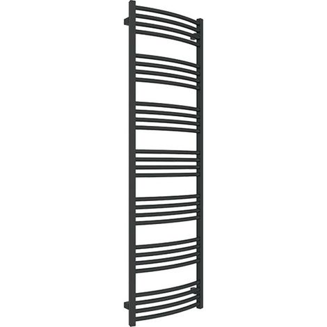 Sèche-serviette mixte noir - (HxL) 1620x686 mm - 1000 Watt - 914 Watt - LEN1620-686Z8N