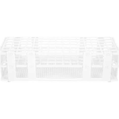 Support pour tubes à essai en plastique (5 pièces), 90 puits, organisateur pour tubes de laboratoire de 13 mm (1/5)