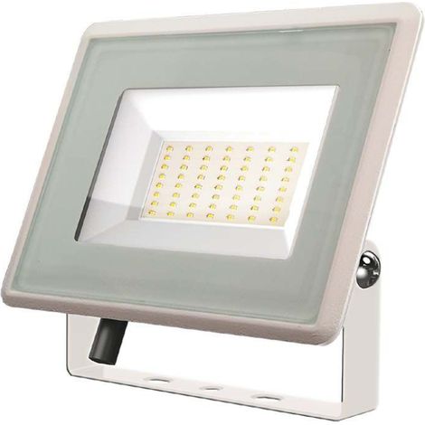 Projecteur V-TAC F-CLASS 50W 4000K 4300lm IP65 blanc (1/5)