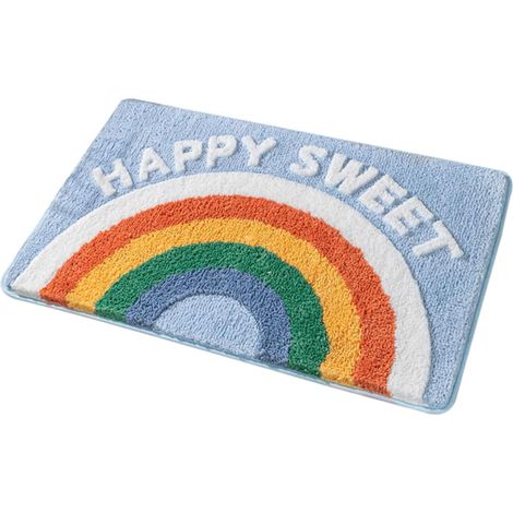 Bath Mat Non Slip Water Absorbent for Home Kitchen and