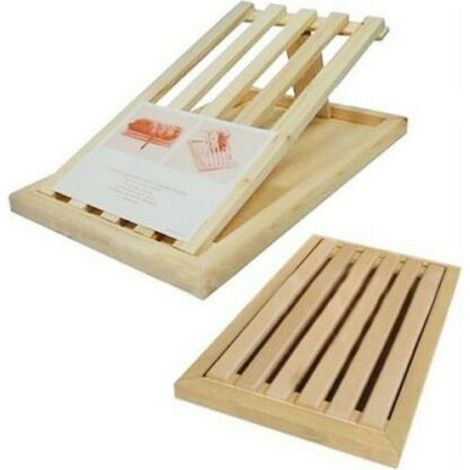 Trade Shop - BASIC FEATUREN NACH PANE IN LEGNO MIT REMOVABLE RACCOGLES 39 X 23 CM -