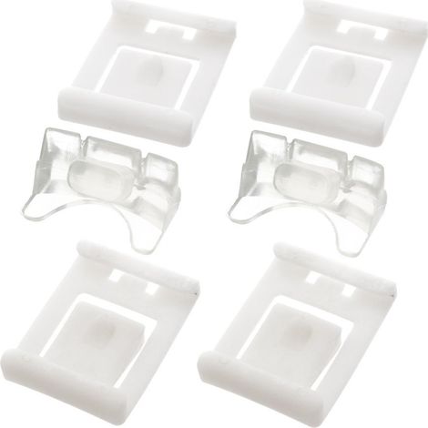 Kit de guías deslizantes para asientos delanteros VW Golf III 91-99, 6 piezas. (1/2)