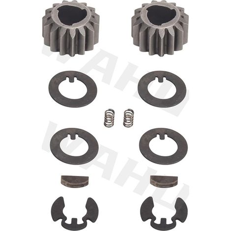 Kit d'engrenages de roue arrière pour machine de recyclage 105-3040, compatible avec les références 105-6840, 65-27204 et 39-9650 (1/5)