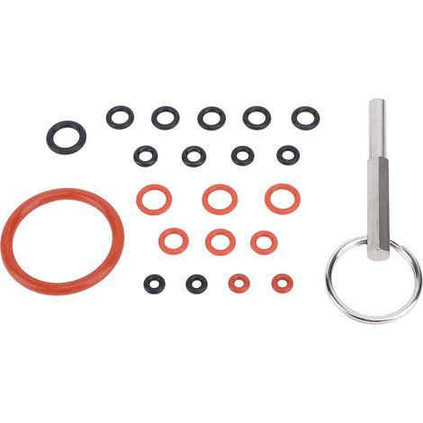 Reparaturwerkzeug für Kaffeemaschinen aus Edelstahl mit 21 hochfesten Silikonringen (1/5)