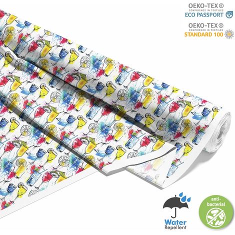 TESSUTI DECORATIVI PER ESTERNI OXFORD - Motivo Cocktail DX8789 (1/5)