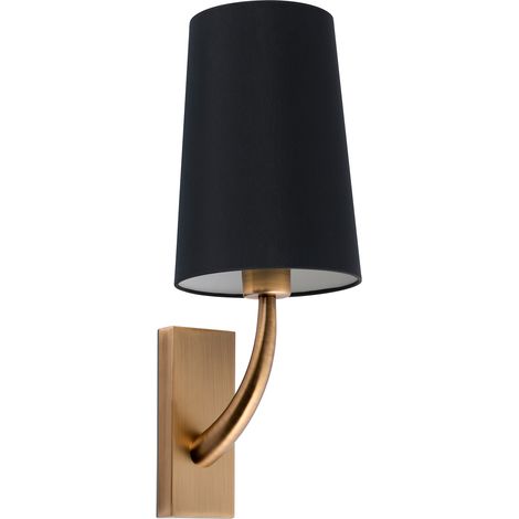 REM Aplique de pared oro viejo mate/negra 29681-21