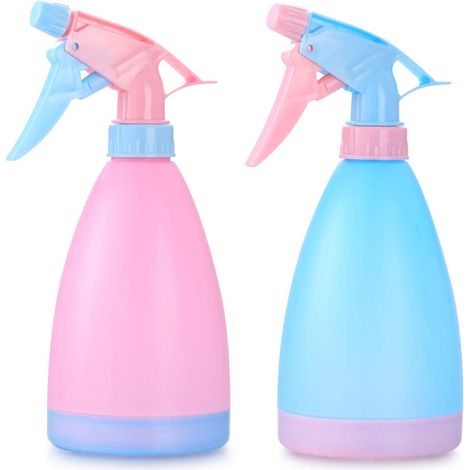 2 flacons pulvérisateurs de 500 ml pour plantes, bouteilles d'eau en plastique vides, aspirateur (1/5)