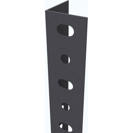 ANGULO P/35 2 MTS GRIS OSCURO - ESTANTERIAS SIMON