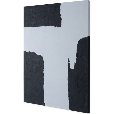 Lienzo 90X5X120 Blanco/Negro (1/2)