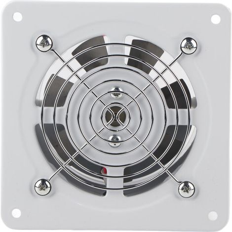 Ventilador extractor de pared de 25 W y 220 V con bajo nivel de ruido para ventilación del hogar, baño, cocina y garaje (1/5)