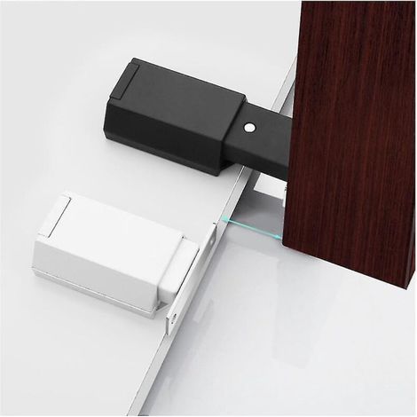 Robuste Push-to-Open-Schrankbeschläge, 8-teilig, Magnetverschluss und Schloss für Wohnmobiltüren C (1/5)