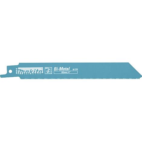 Makita B-05169 Lama Sega Diritta 152x0,9mm • 18TPI • BiM • Metallo • 5pz (1/2)