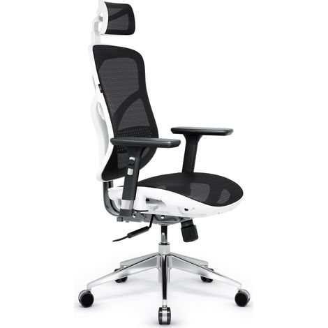 Ergonomischer Bürostuhl Diablo V-Basic: Schwarz-Weiß