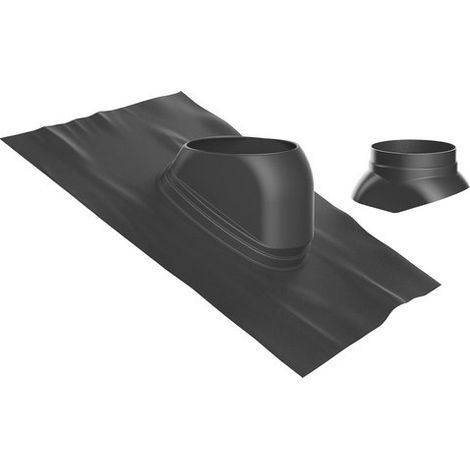 Tuile d:125, 25-45° noire